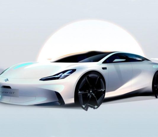 GAC представит новый суперкар Aion Hyper GT на автосалоне Гуанчжоу в Кита