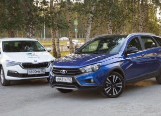 Объём имеет значение. Кто окажется практичнее — Лада Веста SW или Skoda Rapid?