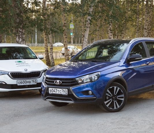 Объём имеет значение. Кто окажется практичнее — Лада Веста SW или Skoda Rapid?