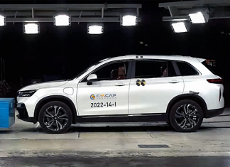 Появившийся в России китайский электрокар провалил краш-тест