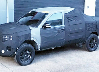 Рамный пикап Kia сфотографировали в Корее