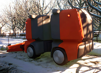 Российские улицы будет убирать электрический беспилотник