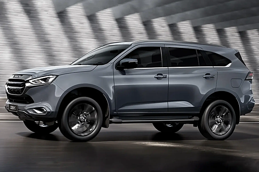 Рамный Isuzu MU-X обзавелся «фантомной» версией