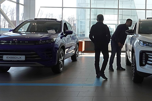 Продажи автомобилей EXEED в России в 2022 году увеличились в 4,5 раза