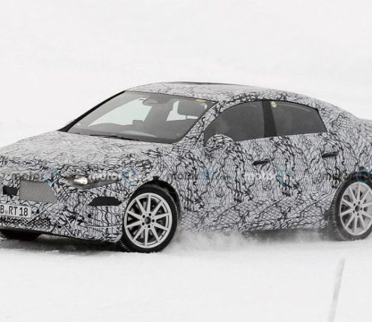 Mercedes-Benz начал тестировать новый электроседан на морозе