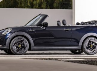 Концерн BMW показал серийный электрокабриолет Mini Cooper SE