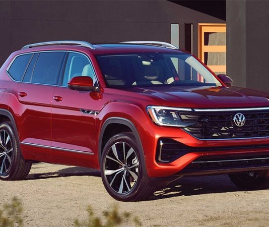 Кроссовер Volkswagen Atlas получил очередной рестайлинг