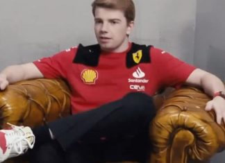 Роберт Шварцман снялся в рекламном ролике одежды Ferrari