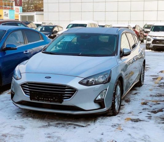 У московского дилера заметили Ford Focus четвертого поколения