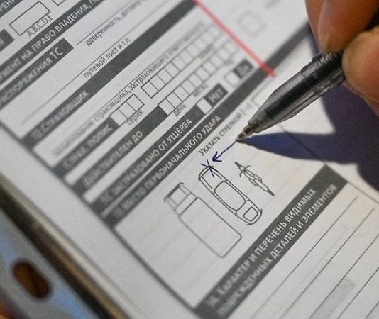 В ГИБДД сообщили о росте популярности европротокола при оформлении ДТП