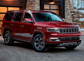 В России запатентовали внешность Jeep Wagoneer