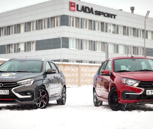 Lada представила прототипы спортивных Vesta и Granta