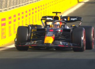 Макс Ферстаппен стал быстрейшим в первой тренировке Гран При Саудовской Аравии, Фернандо Алонсо — третий