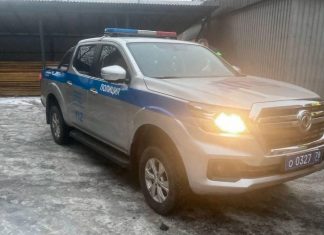 В автопарке ГИБДД заметили китайский пикап Dongfeng