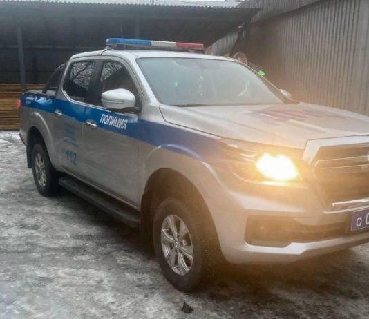В автопарке ГИБДД заметили китайский пикап Dongfeng