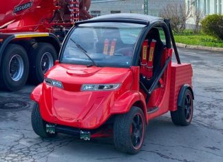 В России создали спортивный электрокар с мотором в 27 л.с.