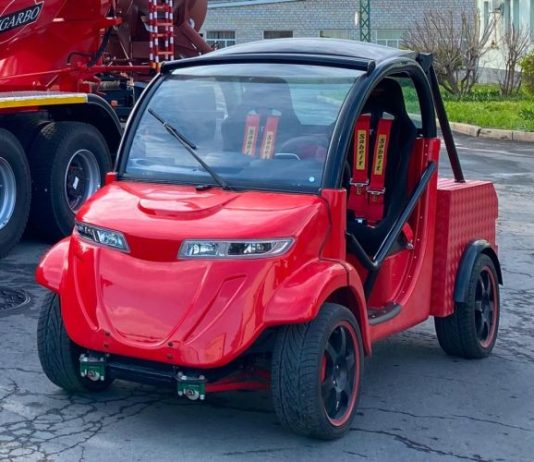 В России создали спортивный электрокар с мотором в 27 л.с.