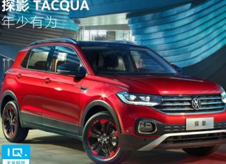 Дилеры привезли в Россию кроссовер Volkswagen Tacqua из Китая