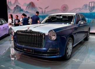 Hongqi показал новый седан для чиновников на Шанхайском автосалоне