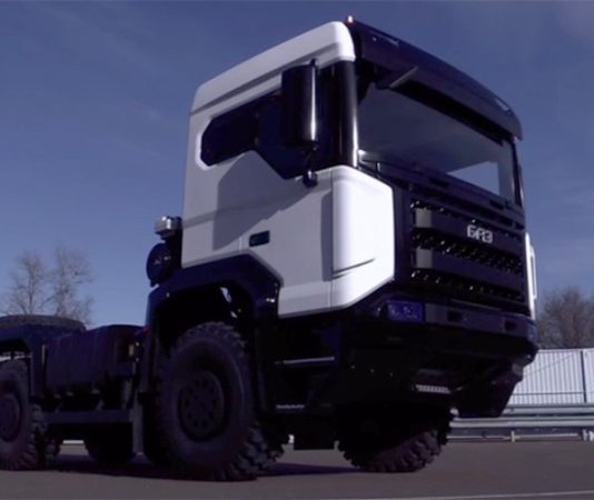 Минпромторг показал новый российский грузовик БАЗ-S36A11