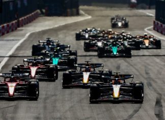 Перес победил на Гран При Азербайджана и приблизился к Ферстаппену в чемпионате