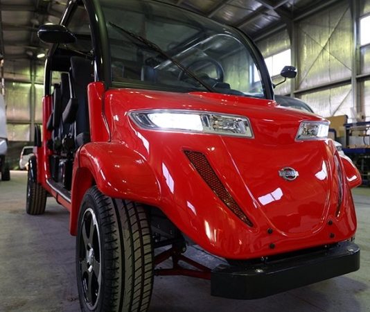 Продажи российского шестиместного электрокара Tigarbo начнутся в апреле