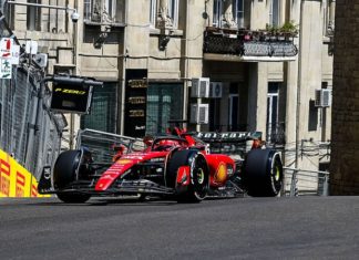 Шарль Леклер третий раз подряд выиграл квалификацию Гран При Азербайджана