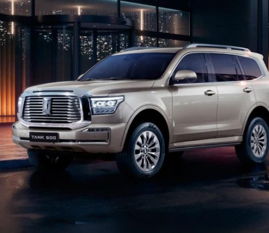 Tank объявил о начале продаж флагманского внедорожника