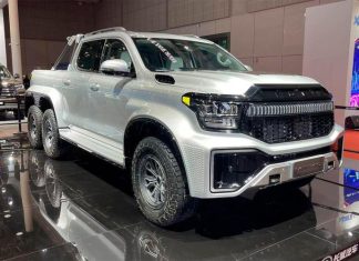 В Китае дебютировал шестиколесный пикап Great Wall