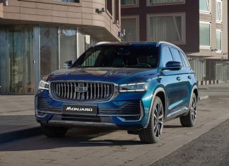 В России начались продажи кроссовера Geely Monjaro