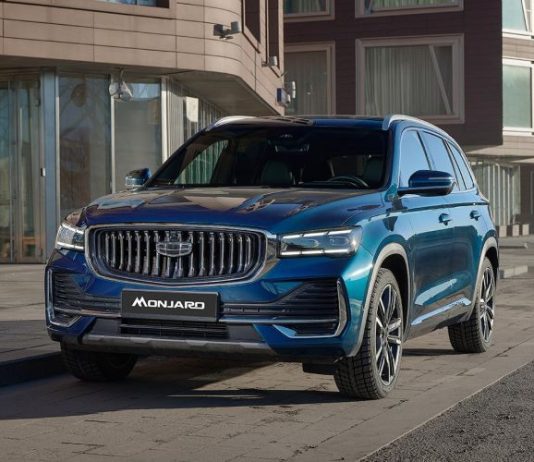 В России начались продажи кроссовера Geely Monjaro