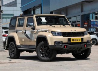 Дилеры раскрыли сроки начала продаж внедорожника BAIC Beijing BJ40 Plus