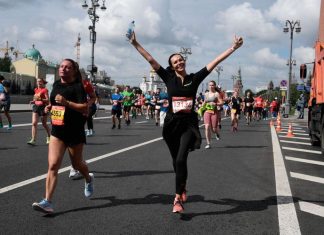 В Москве ограничат автомобильное движение из-за полумарафона