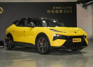 В России появился кроссовер Lotus Eletre S