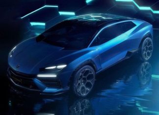 В Сети появились фотографии Lamborghini Lanzador до премьеры