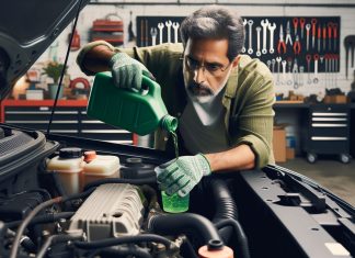 Регулярная замена антифриза для системы охлаждения автомобиля Toyota