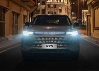BAIC анонсировал российскую премьеру нового кроссовера X75