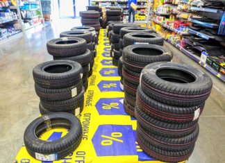 Средняя стоимость шин для легковой машины в России уменьшилась