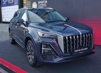 Hongqi в 2024 году представит в России обновленный кроссовер HS5