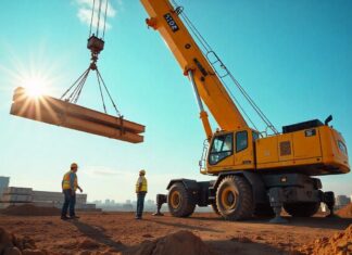 Автокраны: типы, особенности и преимущества использования в строительных работах