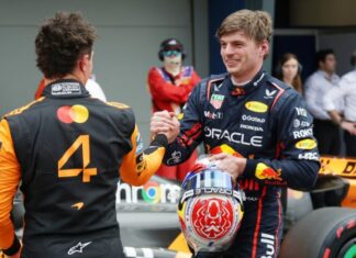 «Снимаю шляпу». Норрис поздравил Ферстаппена с победой в квалификации