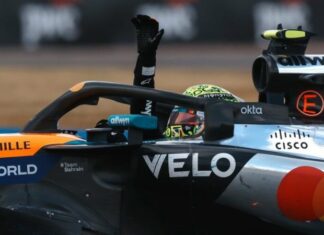 Ландо Норрис выиграл Гран При Великобритании, Хюлькенберг – на подиуме