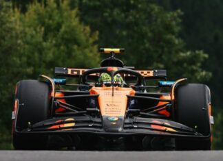Пилоты McLaren оформили дубль в квалификации Гран При Бельгии, Норрис впереди