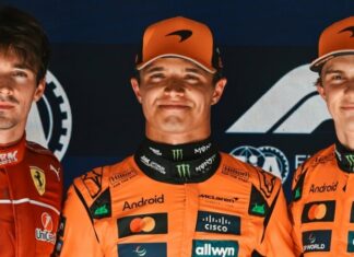 Стартовая решётка Гран При Бельгии после штрафов Хэмилтона, Антонелли и Алонсо