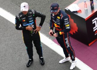 «Не зацикливайся на сходе». Макс Ферстаппен дал совет Норрису