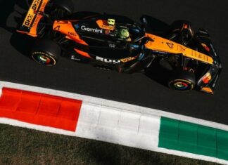 Норрис быстрее всех во второй тренировке Ф1 в Монце, Сайнс снова в топ-3