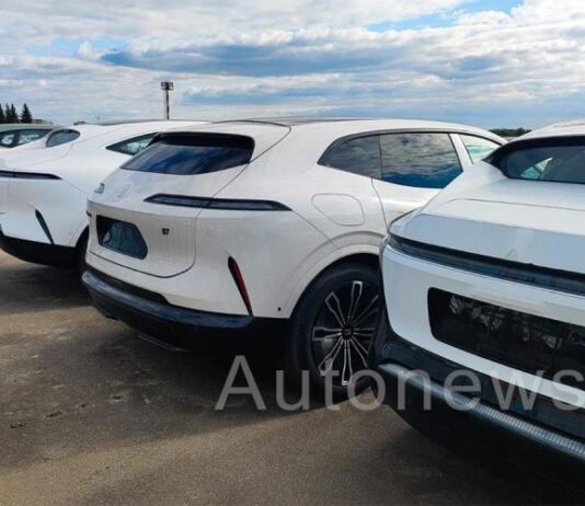 Новый Avatr 07 уже в России. Машины начали отгружать на складские стоянки