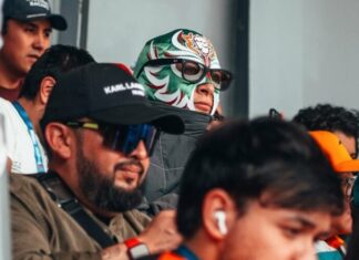 Джордж Рассел инкогнито побывал на трибунах Гран При Мексики