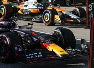 Стартовая решётка спринта в США. Начало трансляции – в 19:50 по мск