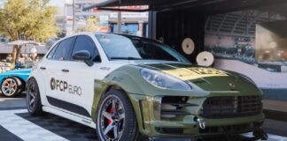 Кроссовер от Porsche превратили в автомобиль для дрифта